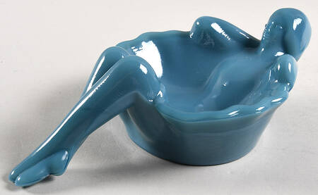Georgia Blue Soap Dish