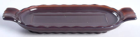 Anna Eggplant 1/4 Pound Butter Dish, No Lid
