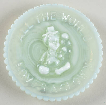All the World Loves a Clown Plate Miniature Plate