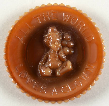 All the World Loves a Clown Plate Miniature Plate