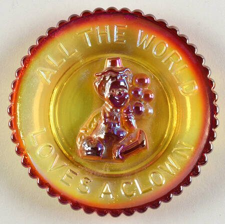 All the World Loves a Clown Plate Miniature Plate