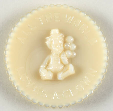All the World Loves a Clown Plate Miniature Plate