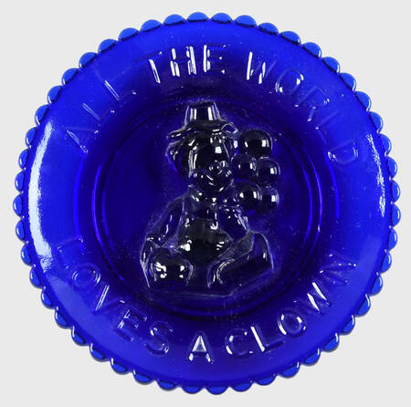 All the World Loves a Clown Plate Miniature Plate