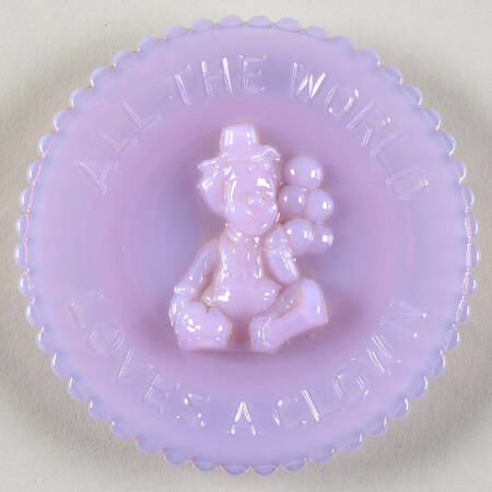 All the World Loves a Clown Plate Miniature Plate