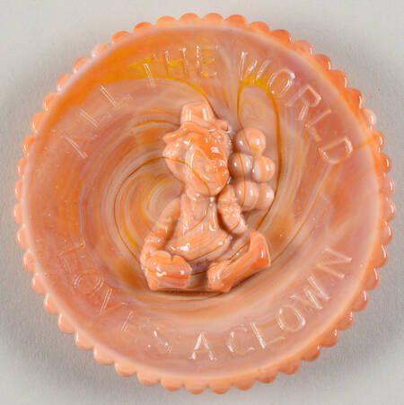 All the World Loves a Clown Plate Miniature Plate