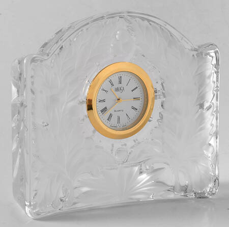 Maple Quartz Clock