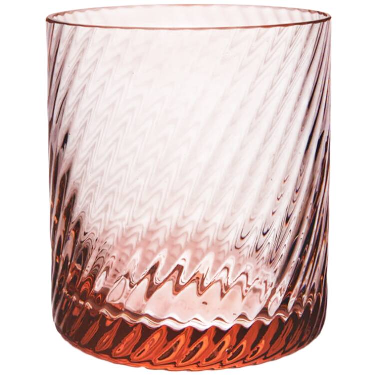 Bembo Rose on the Rocks Glass