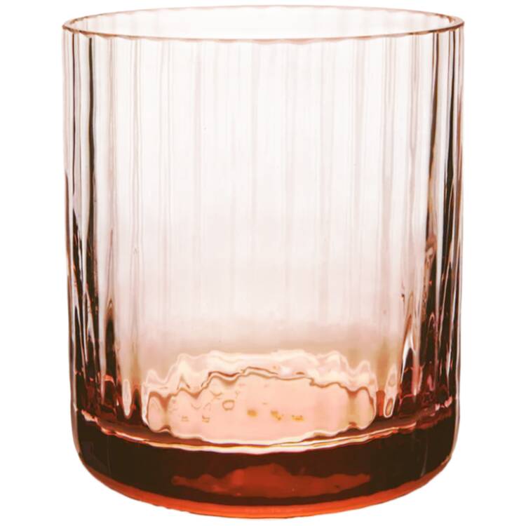 Bembo Rose on the Rocks Glass