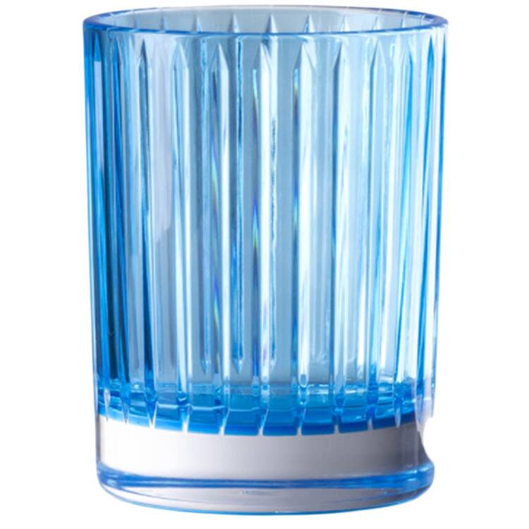 Peter (Acrylic) Turquoise Triple Old Fashioned