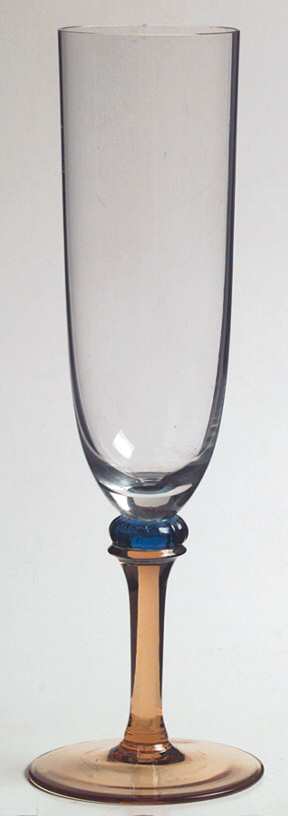 Acropolis Amber Fluted Champagne