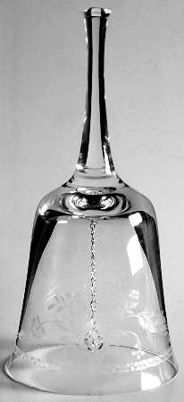 Adagio Bell Made From Wine Glass
