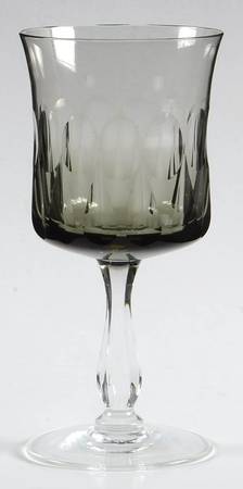 Aquarius Gray Wine Glass