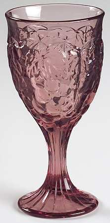 Arbor Cranberry Wine Glass