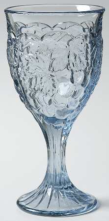 Arbor Light Blue Wine Glass
