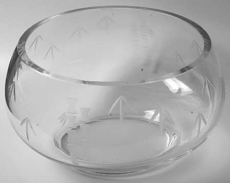Bamboo (Smooth Stem) Punch Bowl
