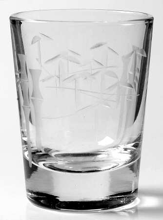 Bamboo (Smooth Stem) Shot Glass
