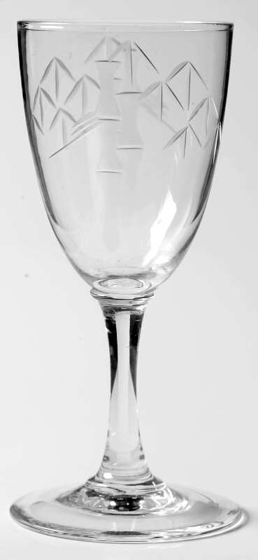 Bamboo (Smooth Stem) Cordial Glass
