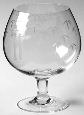 Bamboo (Smooth Stem) Brandy Glass