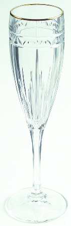 Christiana Gold Fluted Champagne