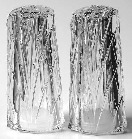 Crystal Treasury Stoppered Shaker Set