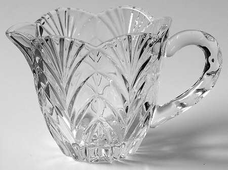 Crystal Treasury Creamer