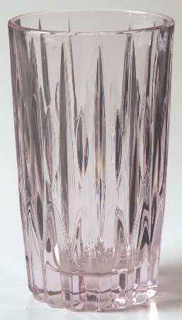 Entree-Pink Highball Glass