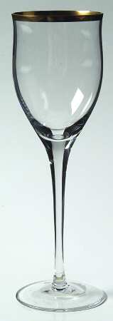 Golden Tribute Wine Glass