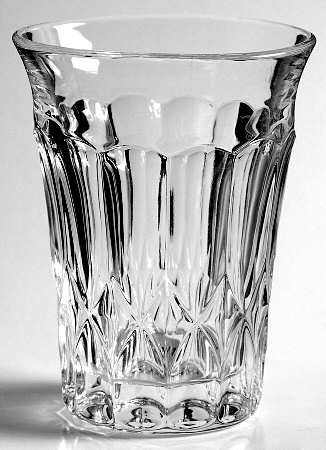 Perspective-Clear 10 Oz Flat Tumbler