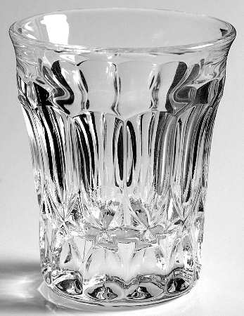 Perspective-Clear Flat Juice Glass