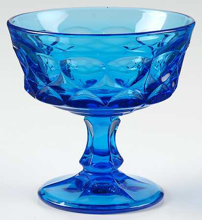 Perspective-Blue Champagne/Tall Sherbet by Noritake