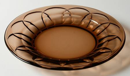 Perspective-Brown Luncheon Plate