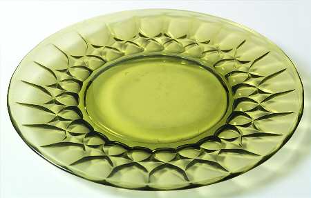 Perspective-Green Luncheon Plate