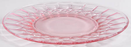 Perspective-Pink Luncheon Plate