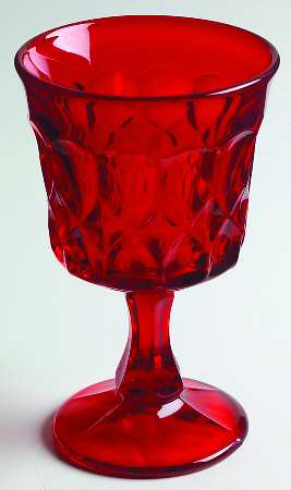 Perspective-Ruby Wine Glass