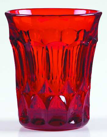 Perspective-Ruby Flat Juice Glass