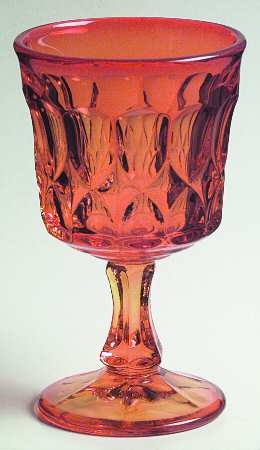 Perspective-Tangerine Wine Glass