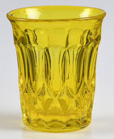 Perspective-Yellow Flat Juice Glass