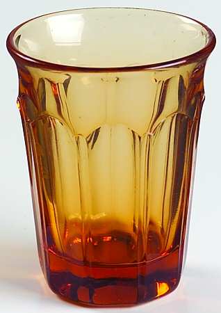 Provincial-Amber Flat Juice Glass