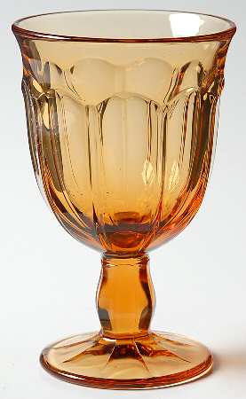 Provincial-Amber Wine Glass