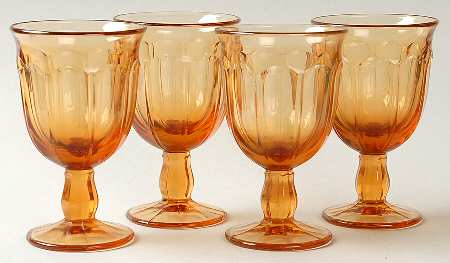 Provincial-Amber Wine - Set of 4