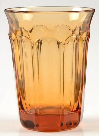 Provincial-Amber Flat Tumbler