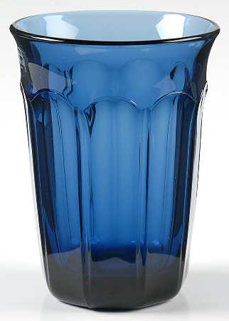 Provincial-Colonial (Dark) Blue  Flat Tumbler