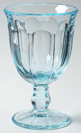 Provincial-Light Blue Wine Glass