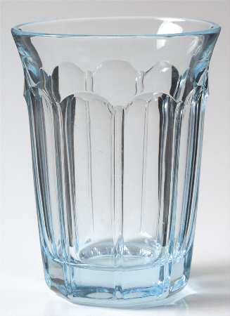 Provincial-Light Blue Flat Tumbler