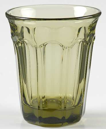 Provincial-Moss Green Flat Juice Glass