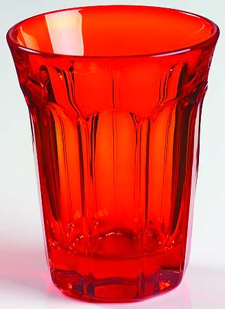 Provincial-Orange Flat Tumbler
