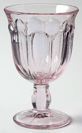 Provincial-Pink Wine Glass