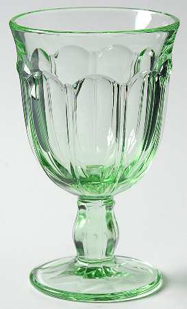 Provincial-Spring Green Wine Glass