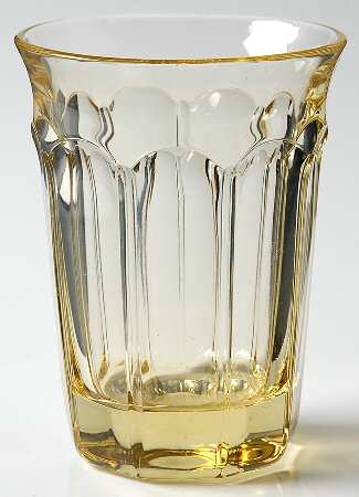 Provincial-Yellow Flat Tumbler