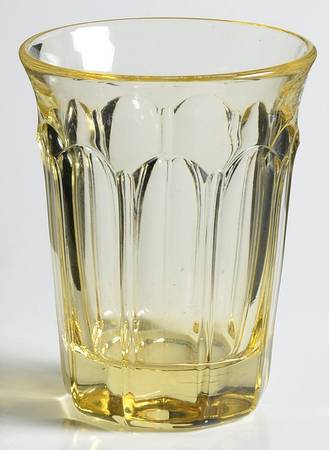 Provincial-Yellow Flat Juice Glass